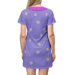 Women Envy Inside Outfit Purple Dress for Halloween Party Envy Cosplay Costume