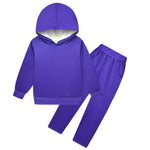 Kids Ennui Hoodie Pants Suit Inside 2 Casual Sweatshirt for Daily Wear