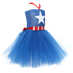 Baby Girl 4th of July Dress American Flag Tutu Dress with Socks for Independence Day Parade