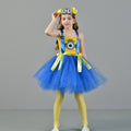 Kids Costumes Yellow and Purple Tutu Dress with Iconic Goggles