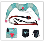 Fizzarolli Costume Women Fizzarolli Clown Cosplay Dress With Hat And Stockings Halloween Costume