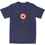 Men Hotel Key T-shirt Hell Demon Short Sleeve Costume