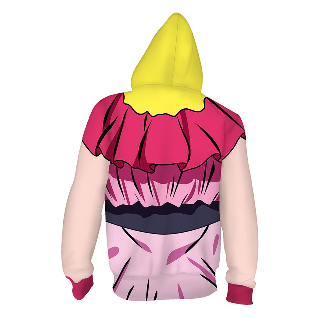 Ai Hoshino Outfit Oshi no Ko Costume Hooded Zip Up Jacket Hoshino Ai Shirt Dress and Hoodie for Kids Adults
