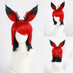 Alastor Cosplay Wig Alastor Modeling Wig and Horns