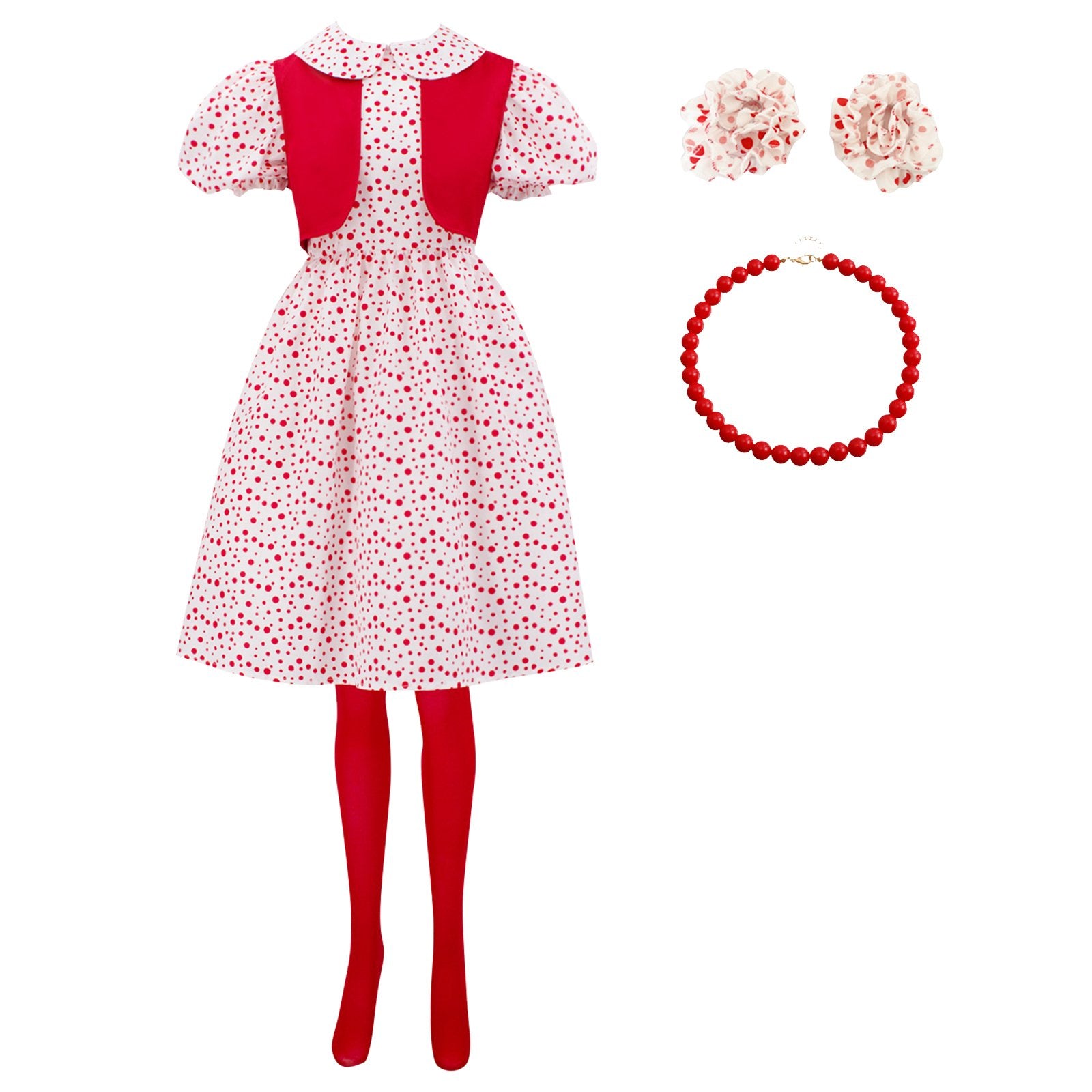 white christmas dresses Cindy Lou Who Costume Girls Adults Cindy Dress Vest and Accessories fo –  Sun Baby