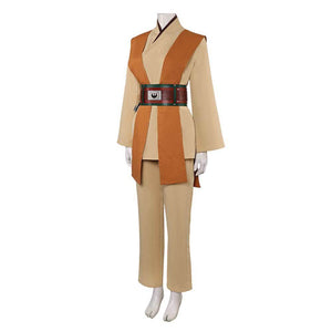 Adult Master Sol Costume 2024 SW Knight Outfit Tunic Robe Pants Full Set for Halloween Party