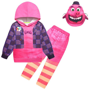 Kids Bing Bong Sweat Suit Cute Hoodie Pants with Mask for Cosplay