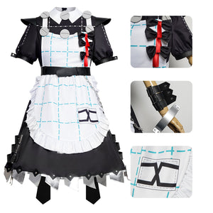 Women Corin Wickes Costume ZZZ Cute Maid Dress with Accessories Victoria Housekeeping Cosplay Outfit