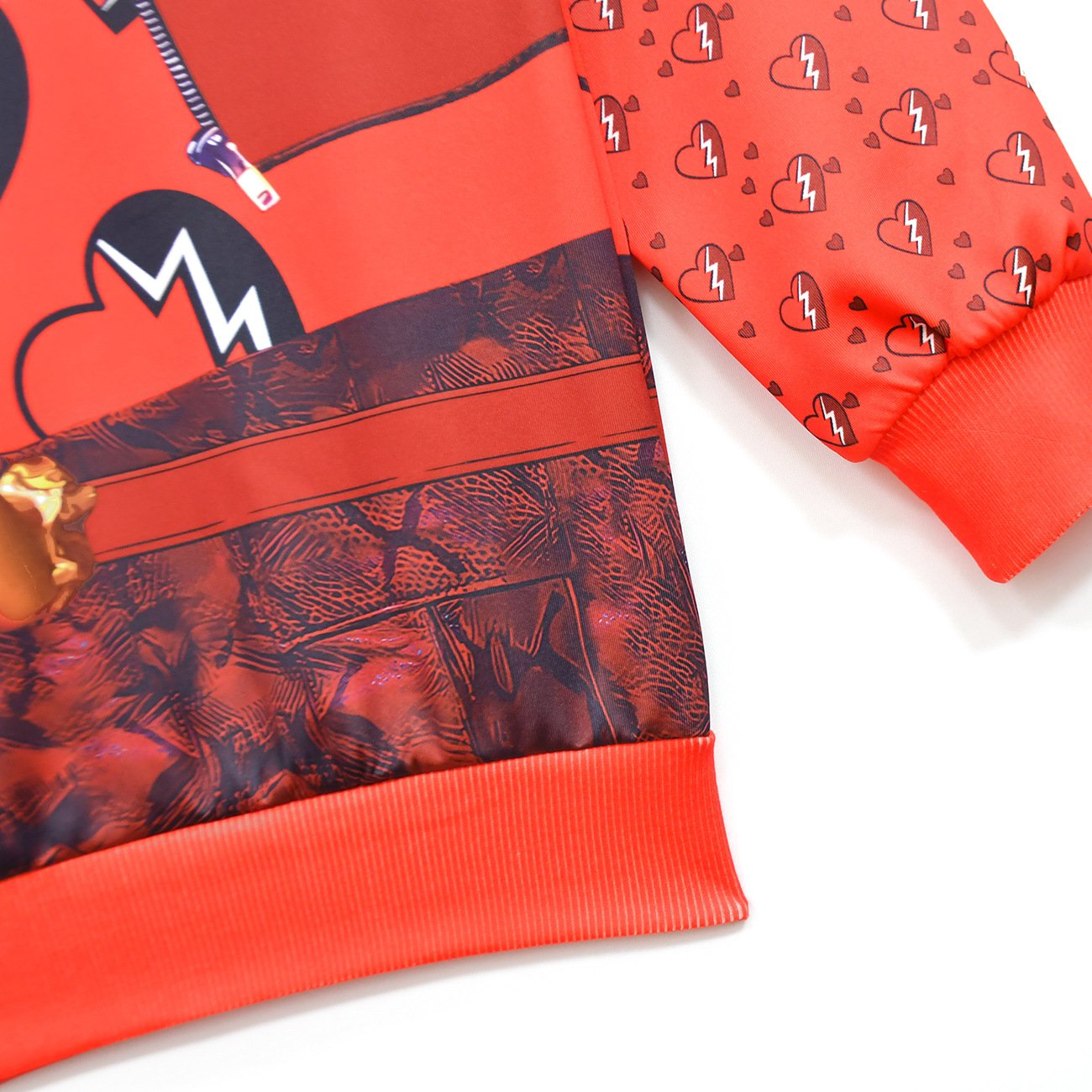 Kids Princess Red Hoodie and Pants Red Hooded Sweat Suit for Daily Wear