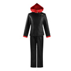 Adult Yuji Costume Black Cosplay Uniform Jacket and Pants Full Set