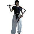 Adult Toji Cosplay Outfit Black Shirt Pants With Belt Full Set for Themed Party