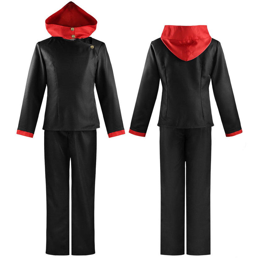 Adult Satoru Costume Megumi Yuji Nobara Toge Halloween Cosplay Uniform Full Set