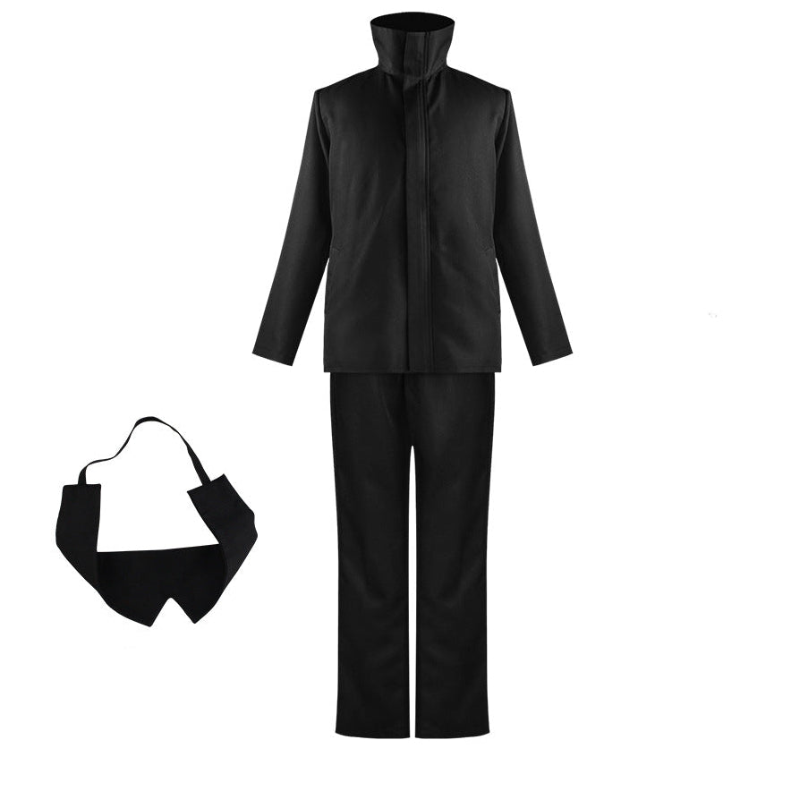 Adult Satoru Costume Megumi Yuji Nobara Toge Halloween Cosplay Uniform Full Set