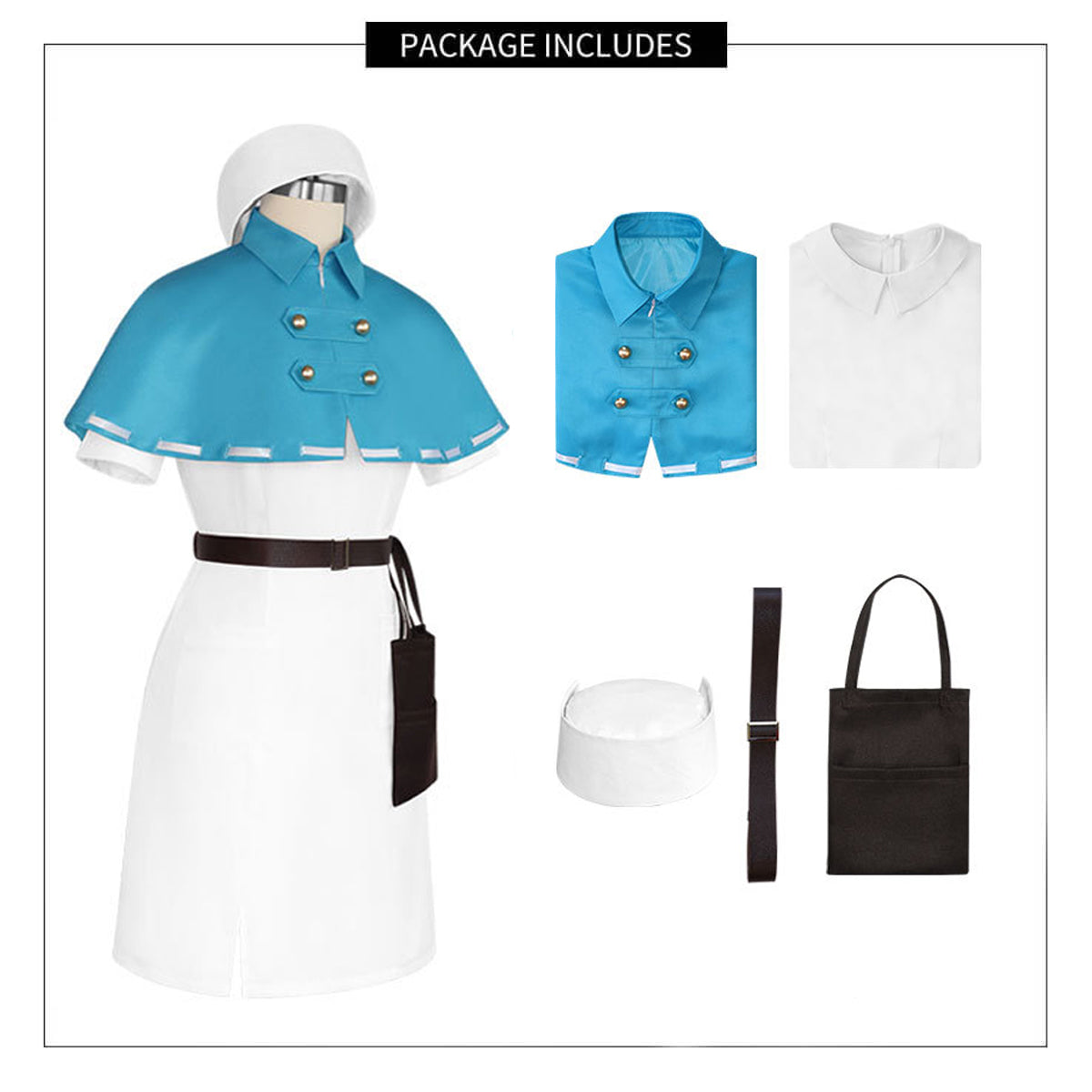 IDV Game Doctor Costume Women 5th Personality Adult Cosplay Outfit