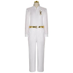 Ken Dancing Halloween Costume White Disco Jumpsuit Ryan Gosling Cosplay Outfit