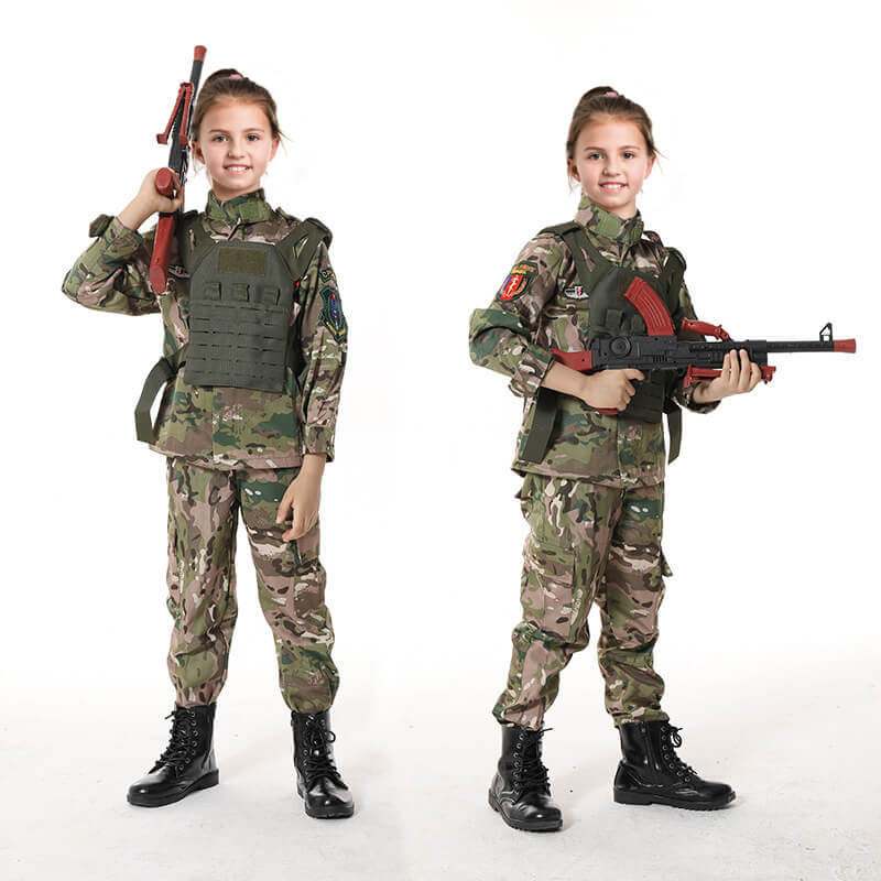 Boys Girls Pretend Play Costumes Police Doctor Nurse Chef Cosplay Costume Role Play Dress-Up Set