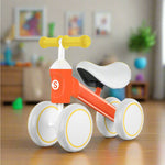 Balance Bike 4 Wheels Toddler Ride On Car Safe Kids Ride-on Toys For Boys and Girls