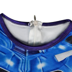 Kids Super Hero Outfit Jaime Reyes Jumpsuit Mask 2pcs Set