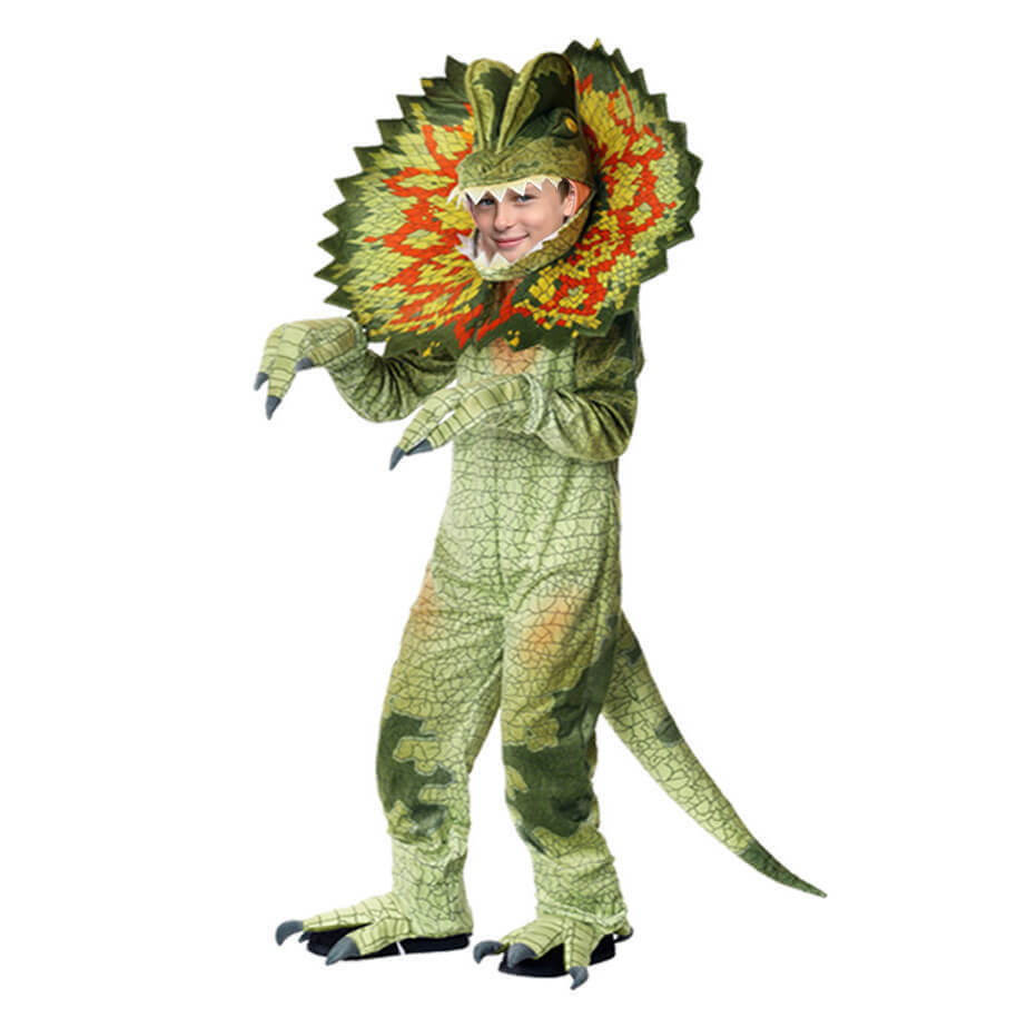 Kids Dinosaur Costumes Stegosaurus Triceratops Cosplay Outfit for Boy Girls Halloween Role Play