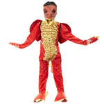 Kids Dinosaur Costume T-rex Jumpsuit Dragon Wings Dinosaur Latex Rubber Mask 3pcs Set for Fancy Cosplay 3T-10