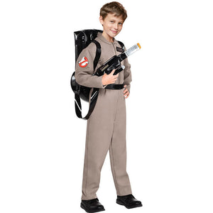 Kids Ghostbuster Costume Venkman Ray Stantz Cosplay Outfit Boys Gilrs Halloween Dress Up