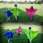 Kids Dragon Costume 3PCS Cloak Hat and Mask Dinosaur Cosplay Costume