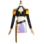 Golden Stage Performance Outfit Iconic Pop Idol Dance Dress Halloween Cosplay Costume