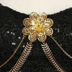 Golden Stage Performance Outfit Iconic Pop Idol Dance Dress Halloween Cosplay Costume