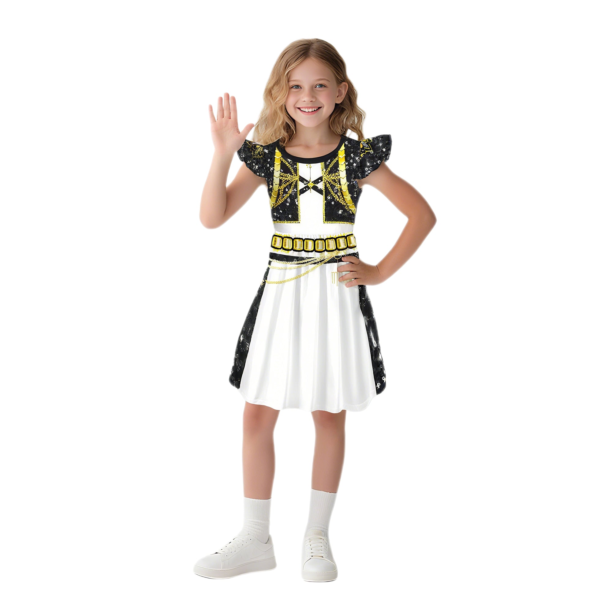 Girls Pop Stars Dresses Wigs Party Cosplay Outfit Halloween Costume