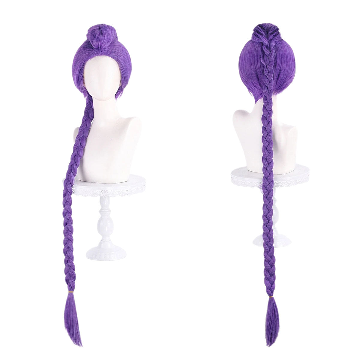 Pop Star Character's Wigs for Kids and Adult Purple/Pink/Black Cosplay Wigs