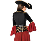 Ladies Pirate Outfit Masquerade Womens Pirate Dress Halloween Cosplay Pirates Of The Caribbean Captain Sparrow Costume