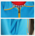 Max Mayfield Costume Blue Jacket and Plaid Sweatshirt Max Cosplay Outfits