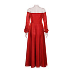 Women Rhaenyra Targaryen Costumes Movie Dragon House Princess Rhaenyra Red Dress For Cosplay