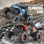 2.4G Amphibious Vehicle 4WD RC Off-road Climbing Car Waterproof All Terrain Car