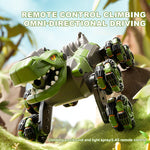 2.4G Remote Control Car Jurassic Dino 360° Stunt Car Spray Climbing Car For Kids