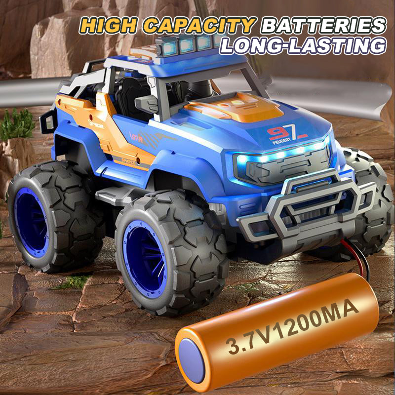 1/12 Kids Remote Control Car 4WD Off-road Car 2.4G All Terrain Climbing Jeep Car