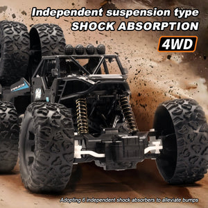 2.4G Remote Control Car 4WD Off-road Vehicle Alloy Electric High-speed Climbing Car