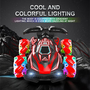 2.4G Remote Control Car 360° Rotation Drift Racing Car Dual Control Electric Spray Car Toy