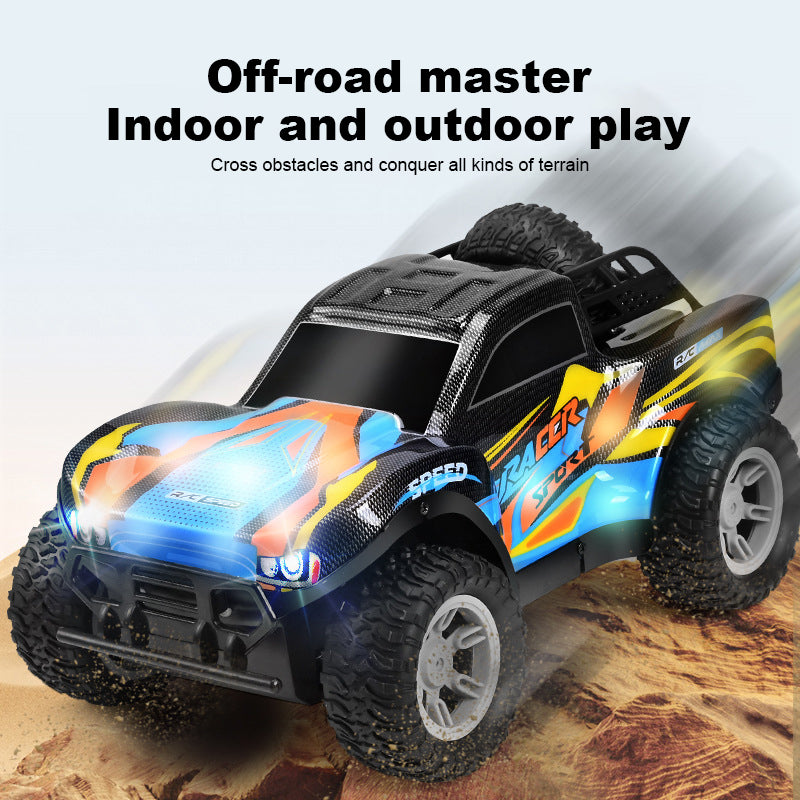 4WD RC Off-road Vehicle 2.4G Fast Remote Control  Drift Car Double Spray Electric Car Toy