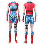 Women Firecracker Costume Boys S4 Superhero Sexy Cosplay Bodysuit for Halloween Party