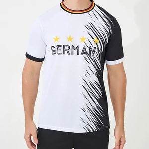 Adult Soccer Jersey 2024 Euro Cup Futbol Fans Jerseys France Germany England Romania Team Shirt