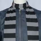 Adult Costume Gray Outfit Jacket Pants and Striped Scarf Adults Halloween Costume