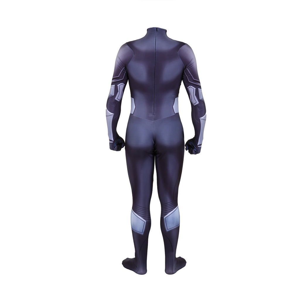 Boys Black Noir Costume Kids Adults Silent Knight Earving Cosplay Outfit for Role Play