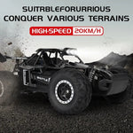 1/16 RC Car 20KM/H Fast Speed Off-road Vehicle 2.4G Alloy Monster Climbing Car