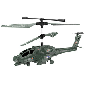 Remote Control Helicopter with Gyroscope & LED Light Armed Model Kids Flying Toys