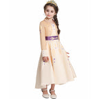 Kids Princess Aanna Dress Halloween Costume Girls Cosplay Party Dress with Accessories