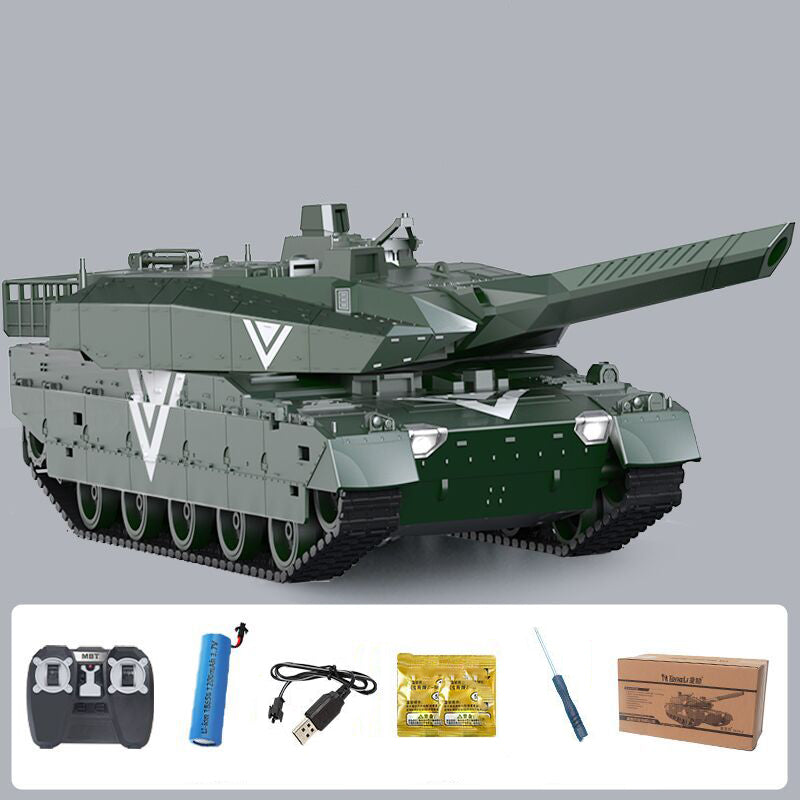 12CH Remote Control Tank 360° Rotation Water Bullets Tank 4WD Tracked Combat Vehicles