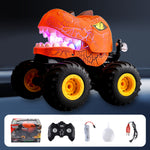 2.4G Dinosaur RC Car 360° Stunt Spray Car Monster Climbing Truck Electric Remote Control Toy Cool Light