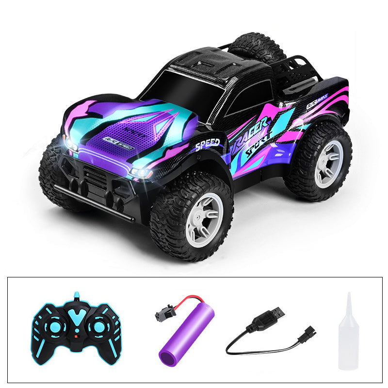 4WD RC Off-road Vehicle 2.4G Fast Remote Control  Drift Car Double Spray Electric Car Toy