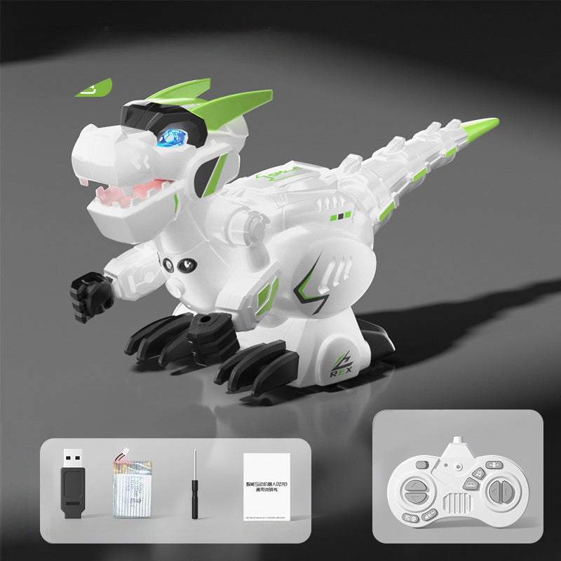 2.4G Remote Control Dinosaur Intelligent Induction Dinosaur Recording Kids Interactive Early Education Toy